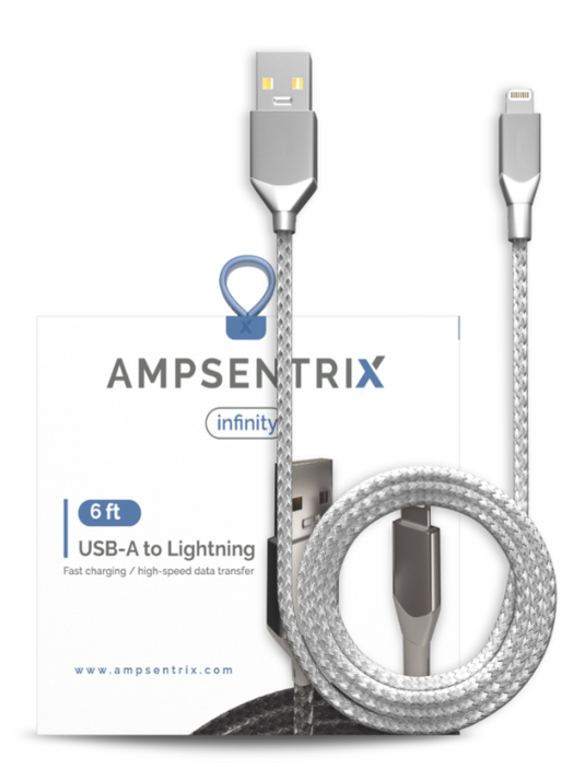 6FT Infinity USB A to Lightning Cable